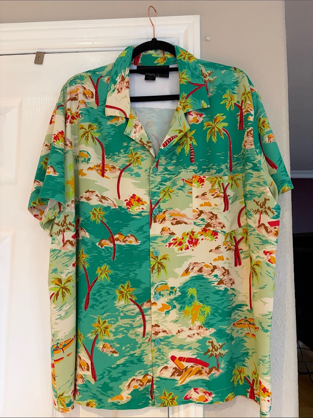 La Femme En Noir Space Souvenir Button Down Shirt
